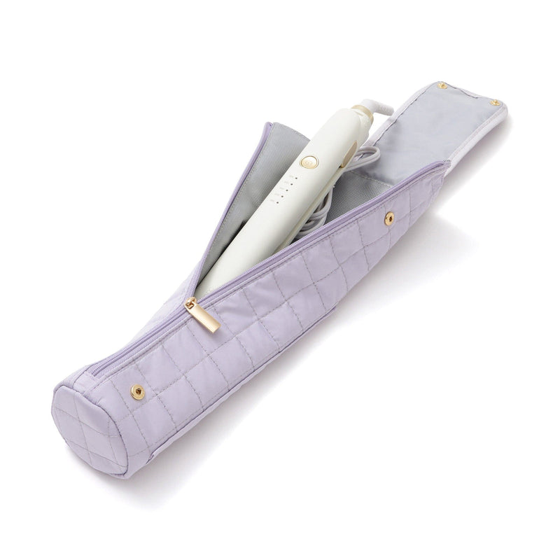 Pop Stitch Quilt Hair Iron Case Light Purple