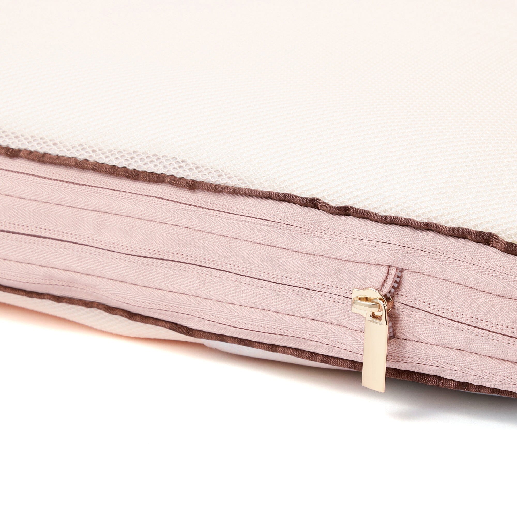 Modern Palette Compression Organizer Small Brown x Pink