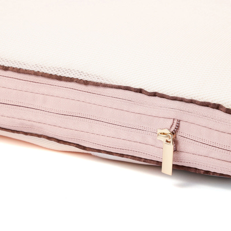 Modern Palette Compression Organizer Small Brown x Pink