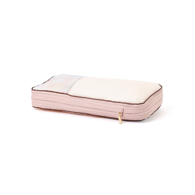 Modern Palette Compression Organizer Small Brown x Pink