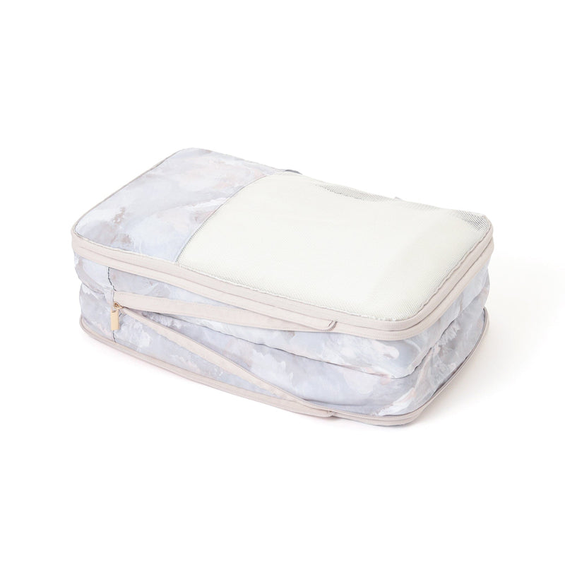 Modern Palette Compression Organizer Medium Beige x Gray