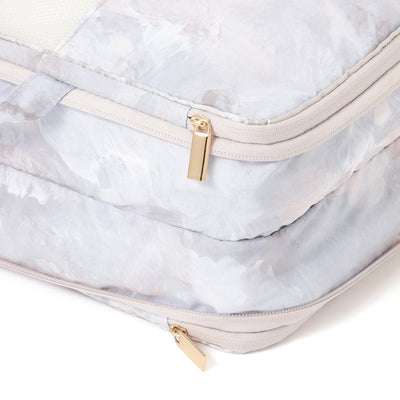 Modern Palette Compression Organizer Medium Beige x Gray