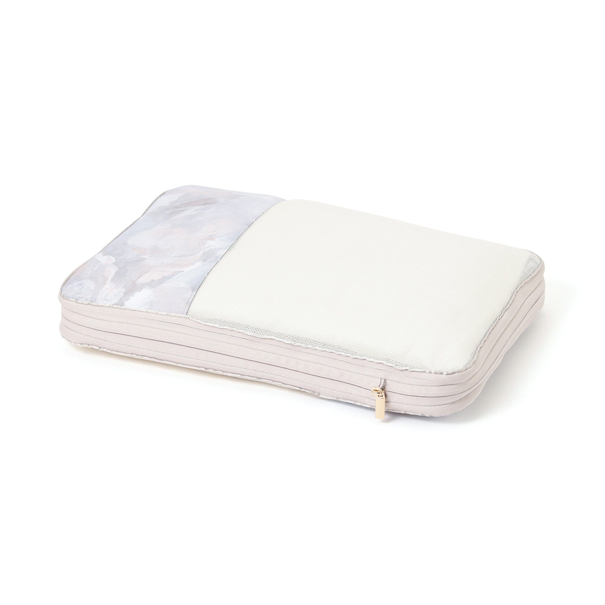 Modern Palette Compression Organizer Large Beige x Gray