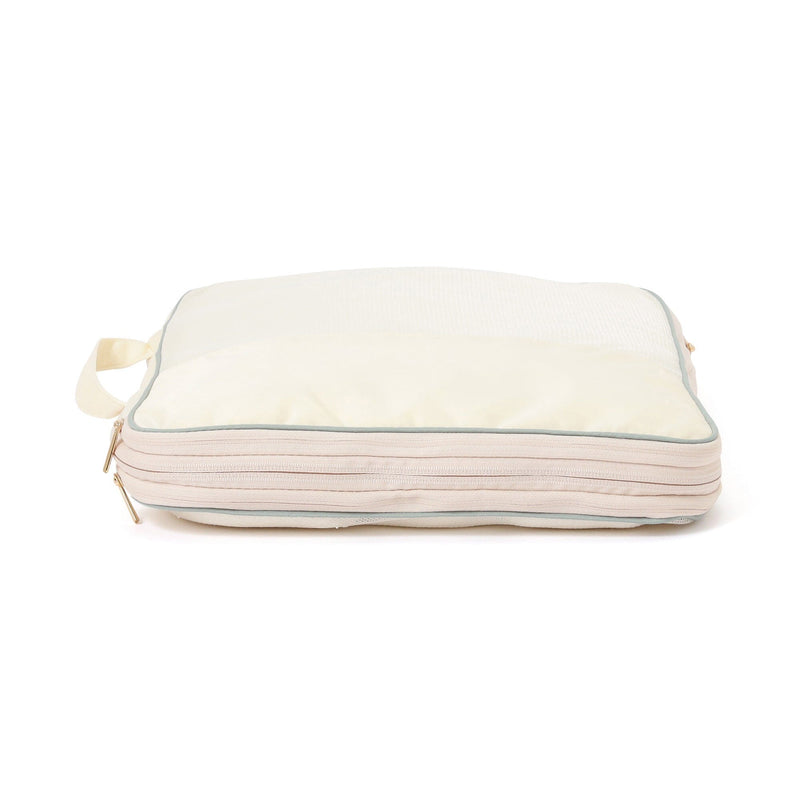 Bicolor  Compression Organizer Large Ivory