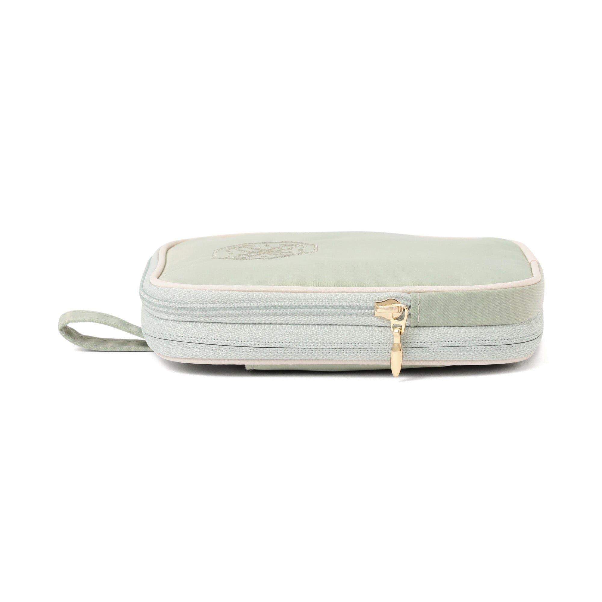 Bicolor Sanitary Compression Pouch Mint X Ivory