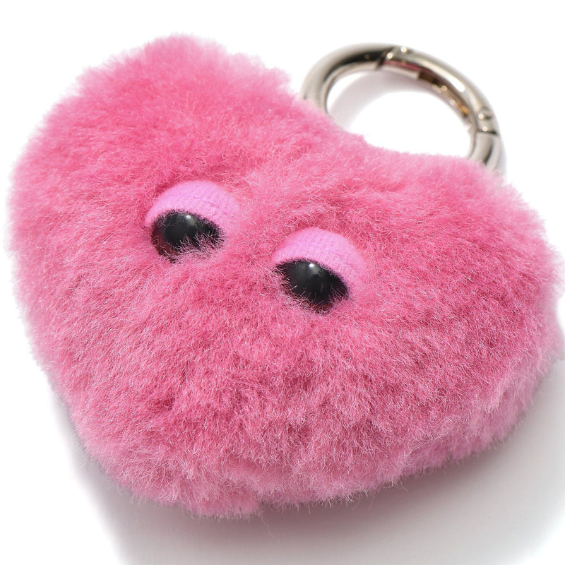 Monsters Heart Keychain Pink