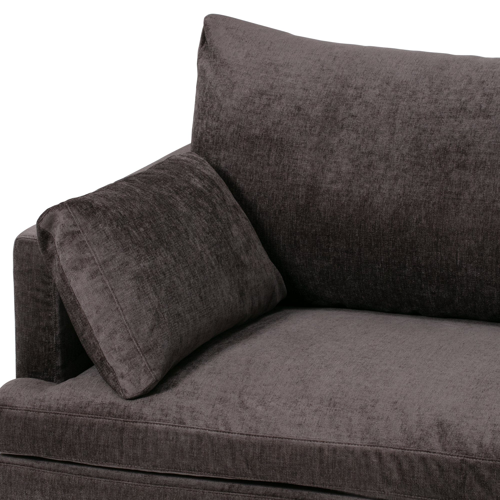 Large Sofa 3 Seat 1860 × 930 × 880 Dark Gray