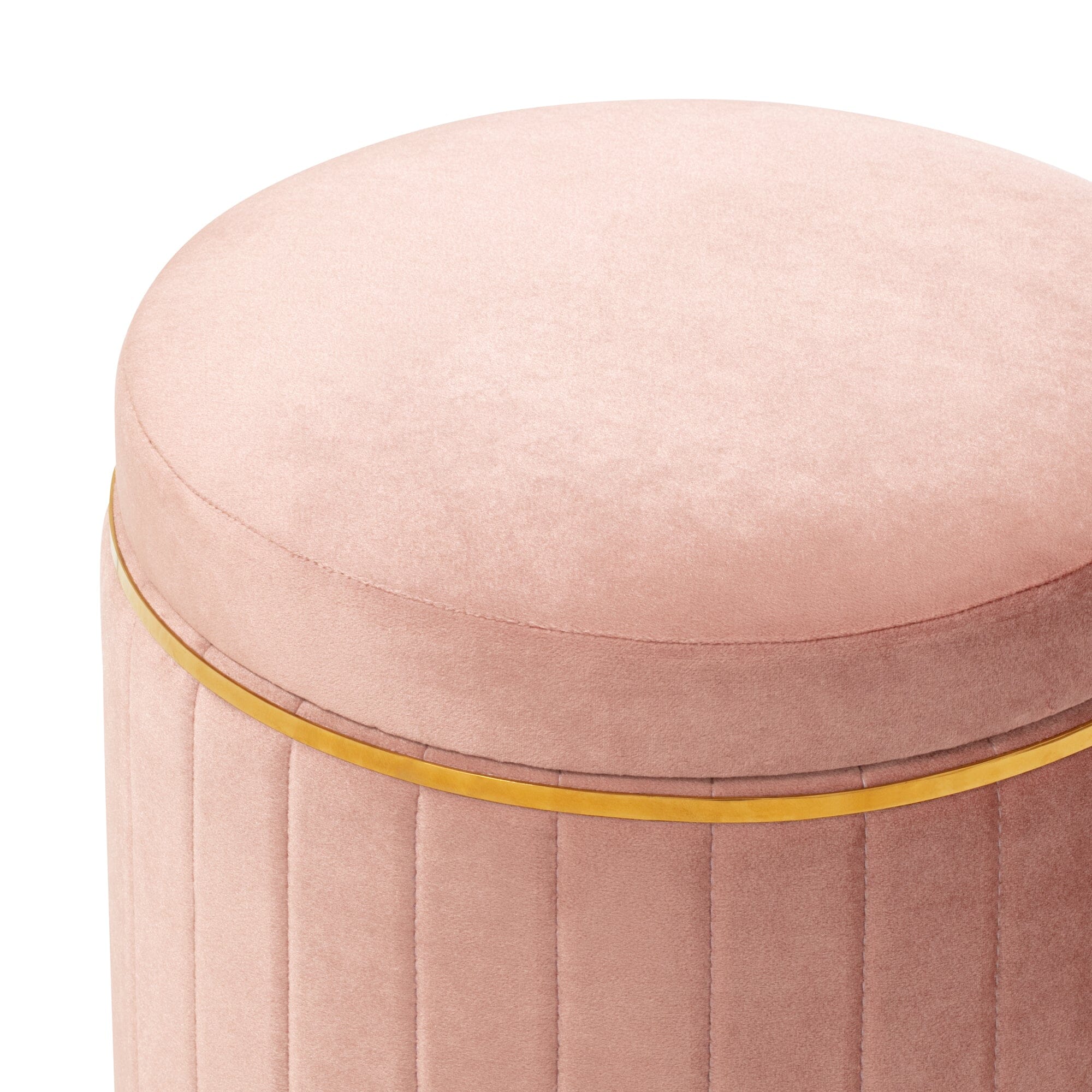 Maquia Stool 380 × 380 × 430 Pink