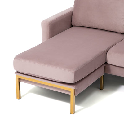 Splen Sofa 3S W1830×D1245×H730 Pink