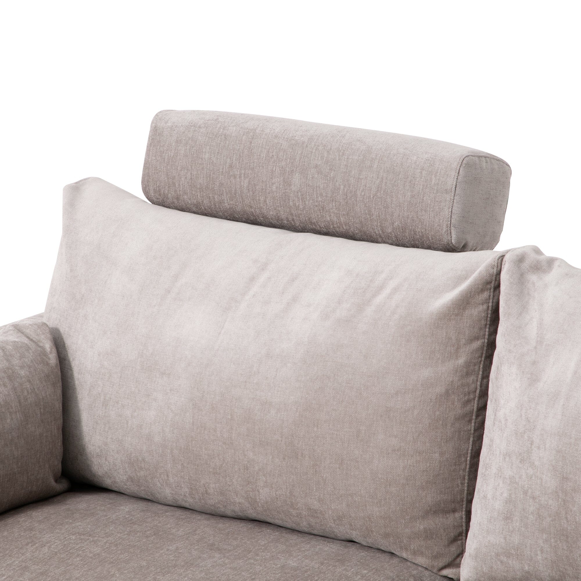 Large Headrest Grey (One Piece)