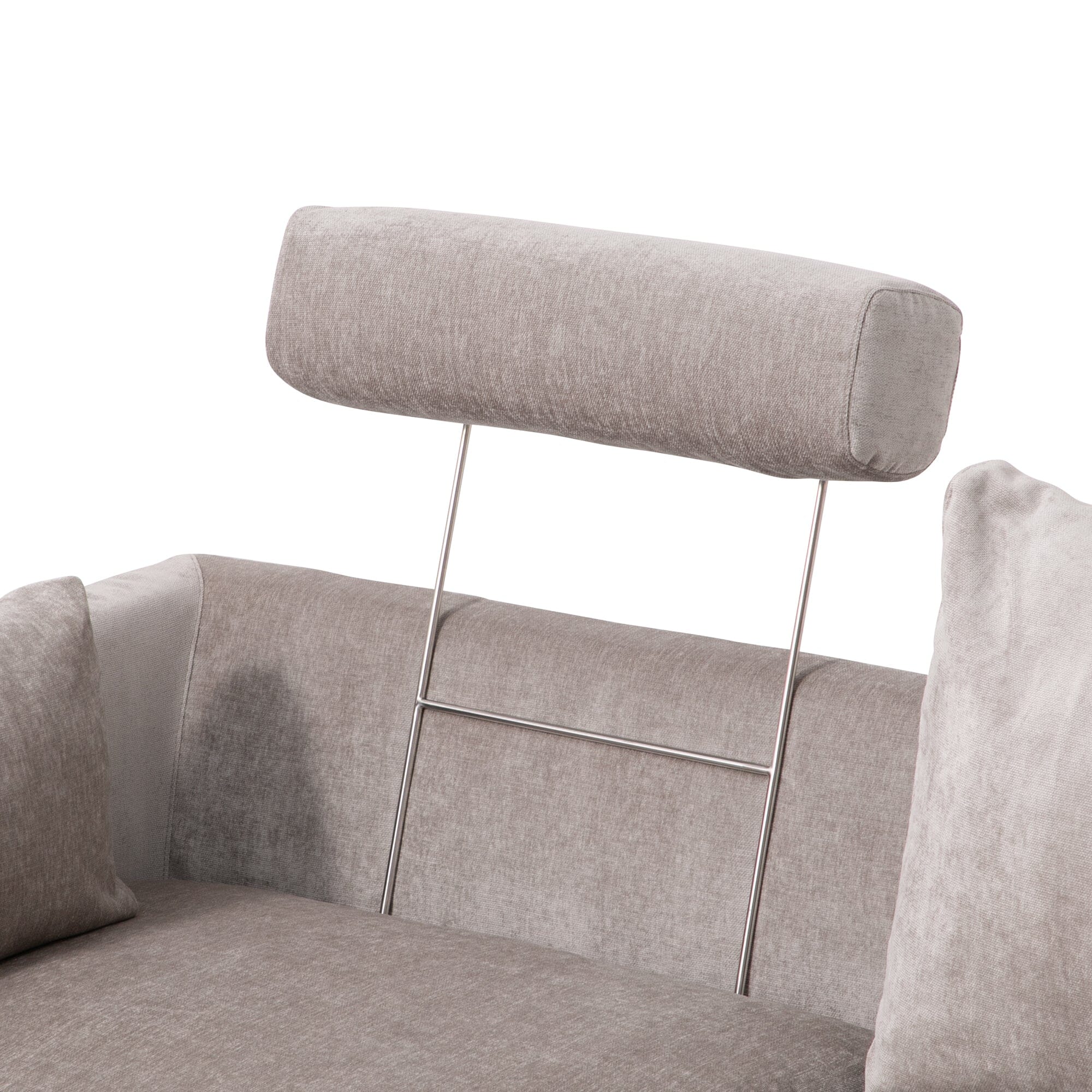 Large Headrest Grey (One Piece)