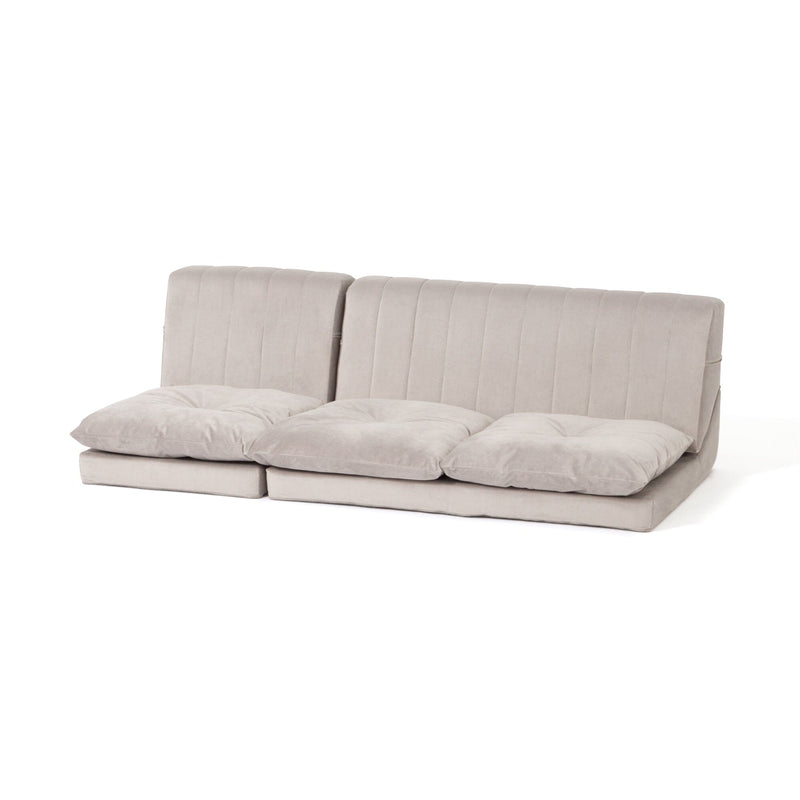 Famille Low Sofa Plus 1S W500×D750×H390 Grey