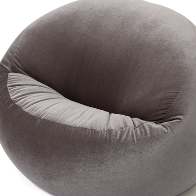 Cherie Bean Bag Sofa L Gray