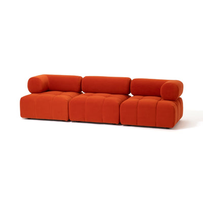 Puffy Sofa Arm L Orange W795×D795×H630