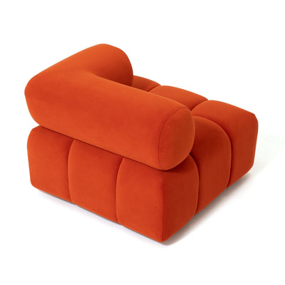 Puffy Sofa Arm L Orange W795×D795×H630