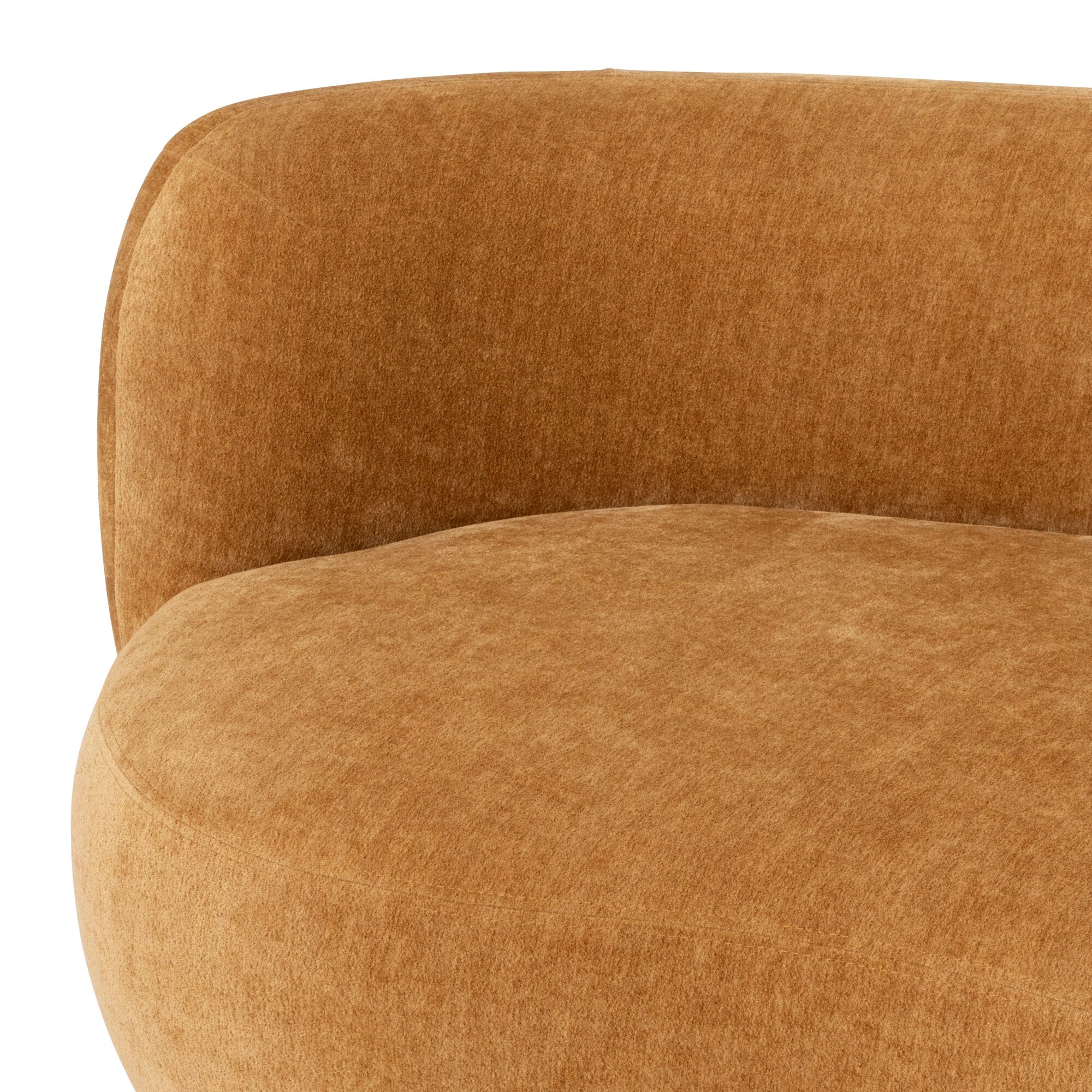 Bonheur Sofa 2 Seat Yellow W1650×D860×H630