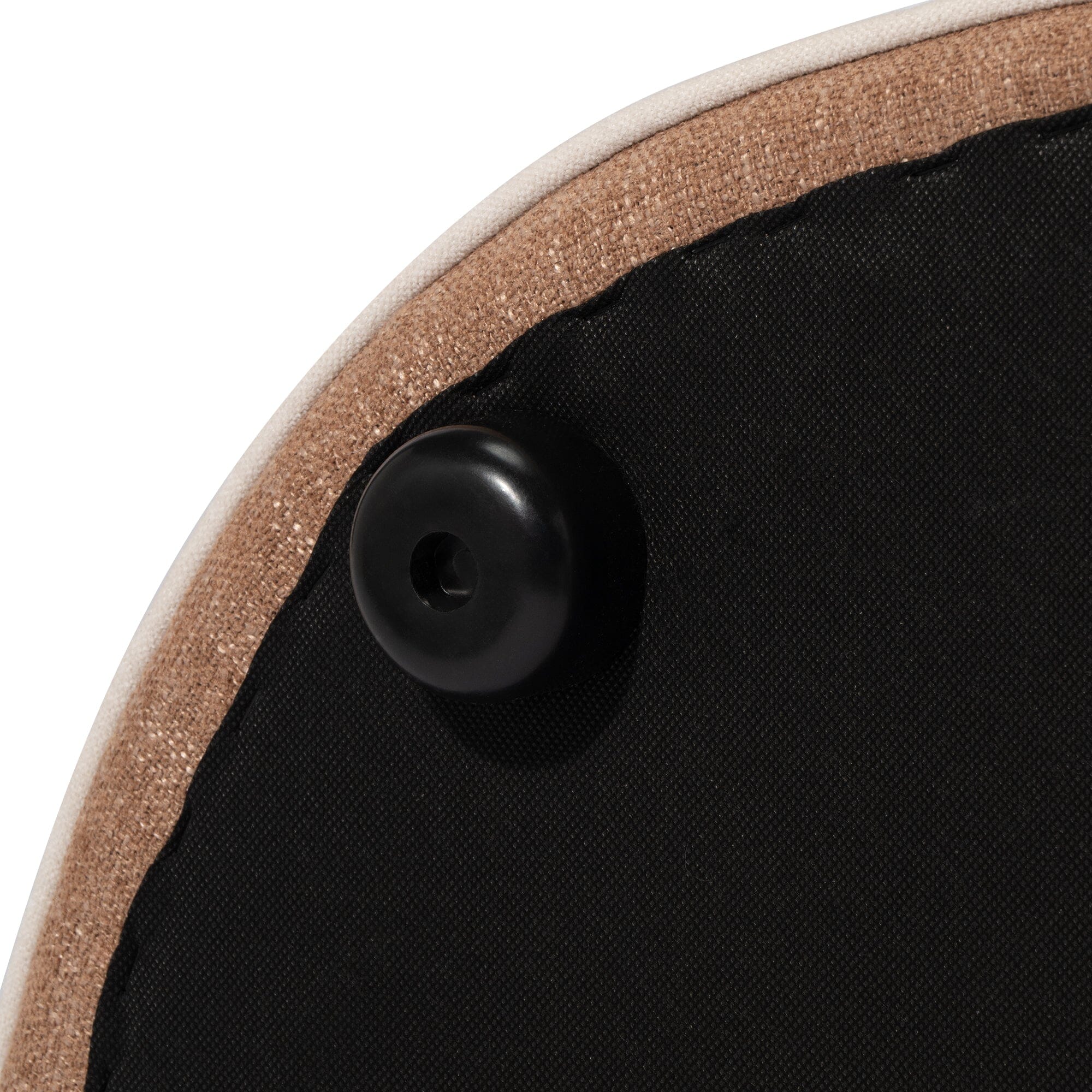 Nook Sofa Round Light Brown