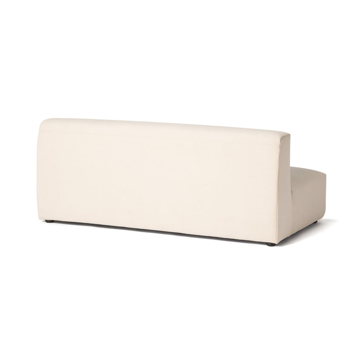 Aurea Armless Sofa 2 Seater Beige