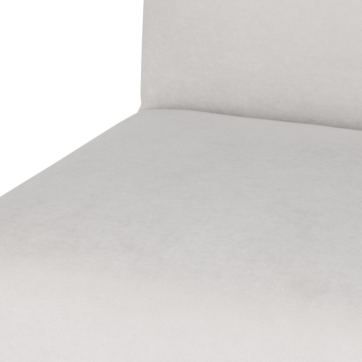 Aurea Armless Sofa 2 Seater Light Gray