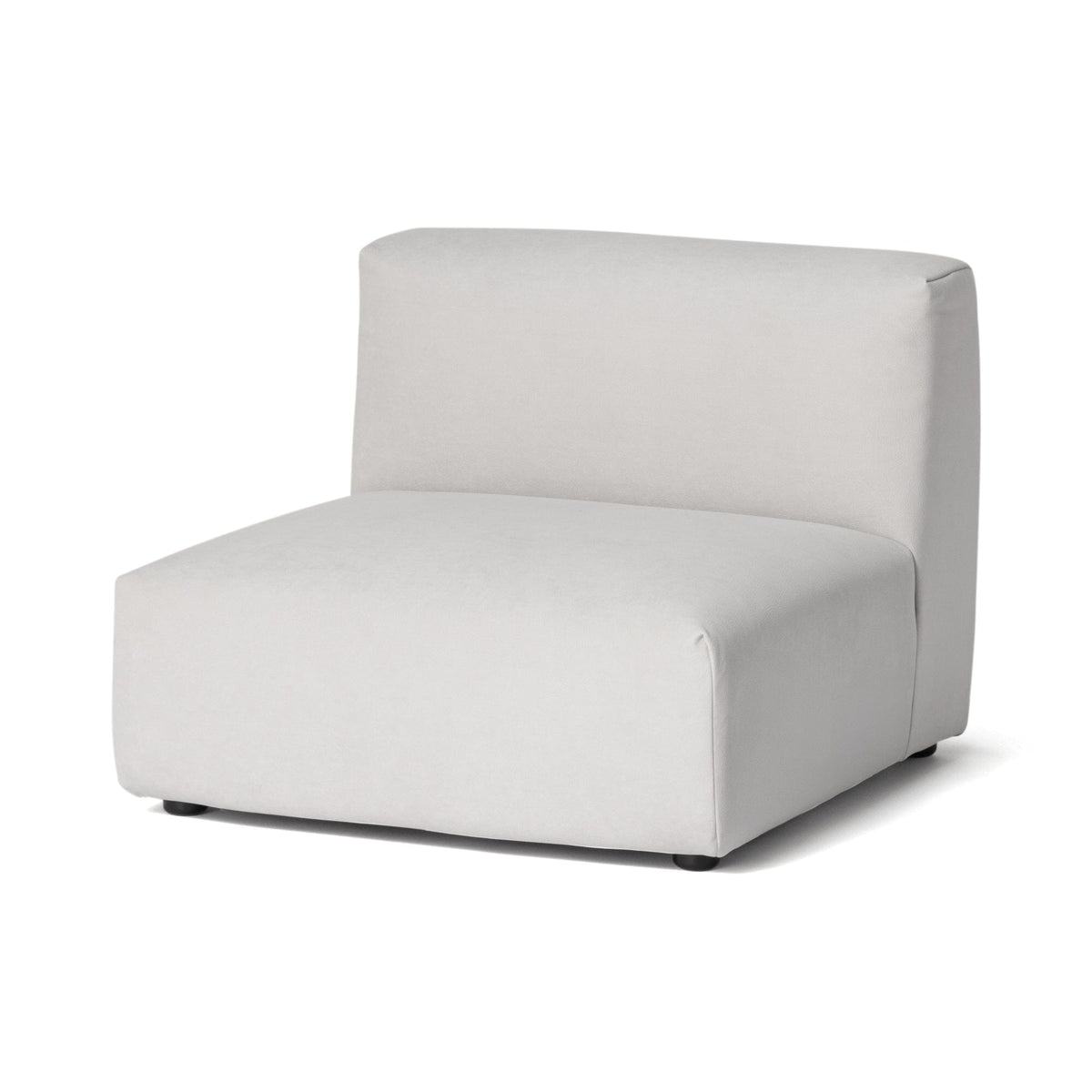 Aurea Armless Sofa 1-Seat  Gray