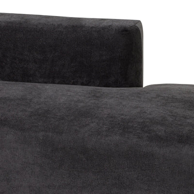 Mehne Sofa Left Black (W1460 × D810 × H580)