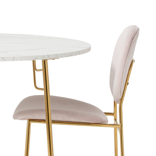 Belle Dining Table 2 Round 1100 × 1100 × 730