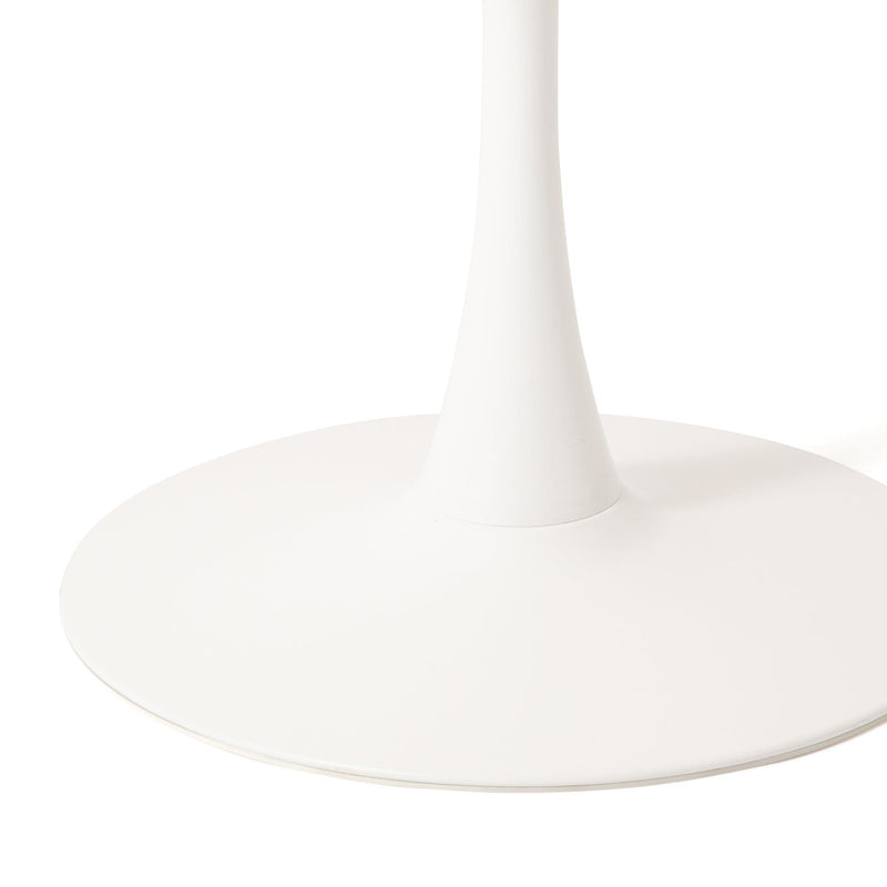 Delicat Dining Table Φ800 White W800×D800×H730