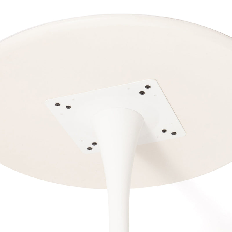 Delicat Dining Table Φ800 White W800×D800×H730