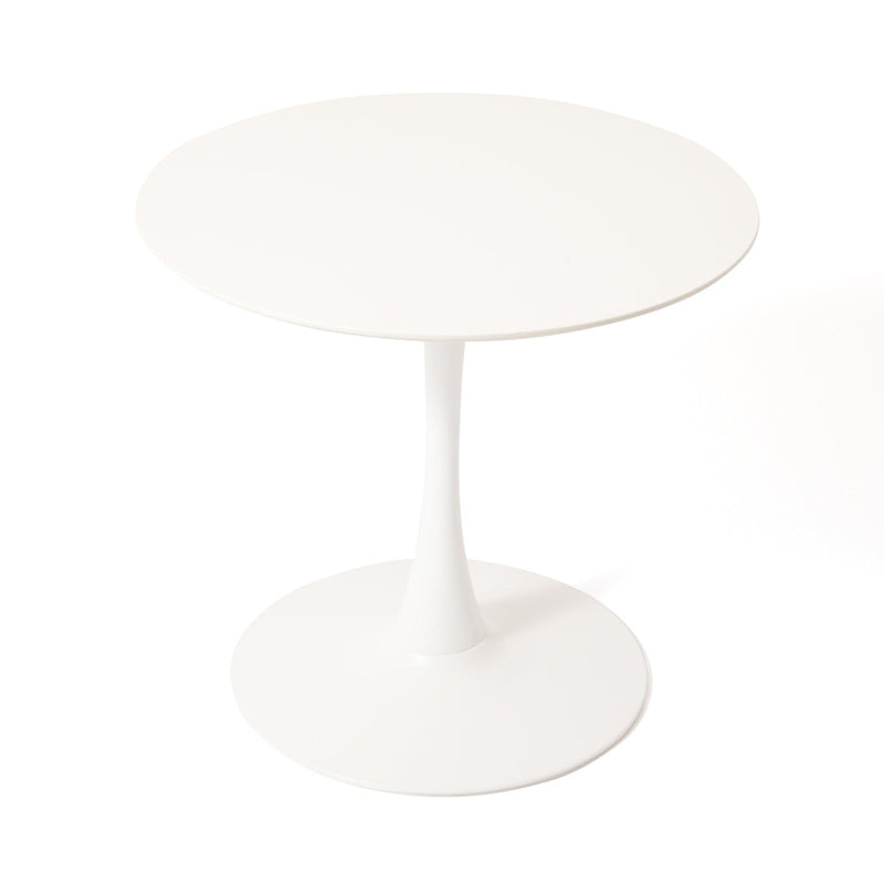 Delicat Dining Table Φ800 White W800×D800×H730