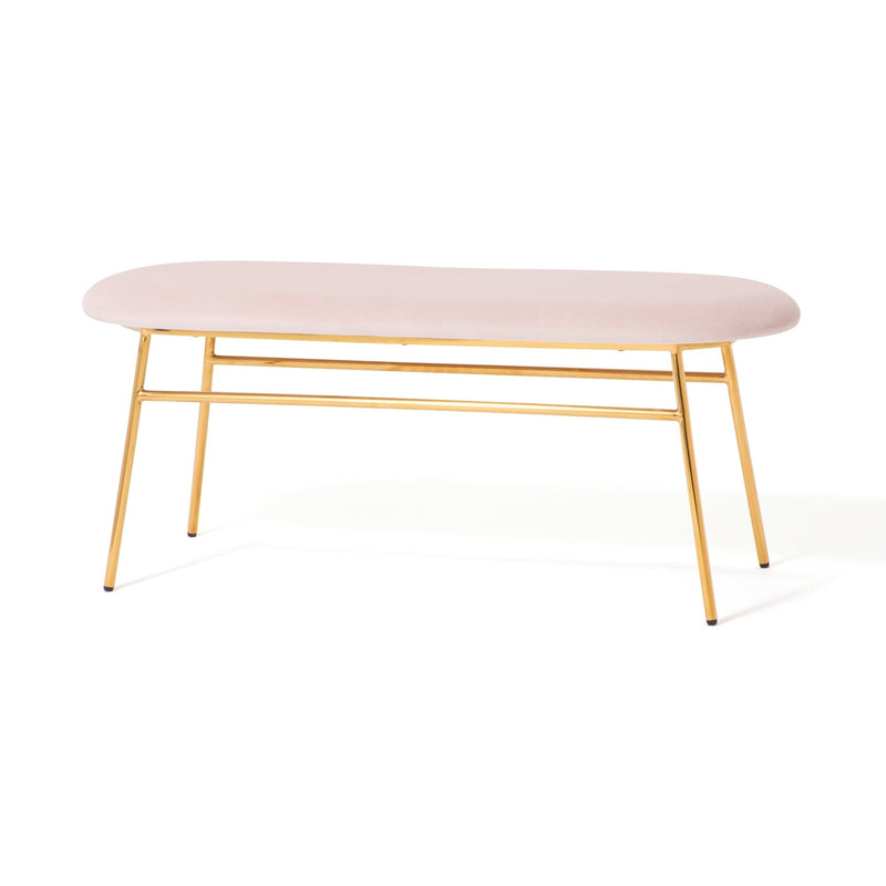 Belle Bench Pink x Gold