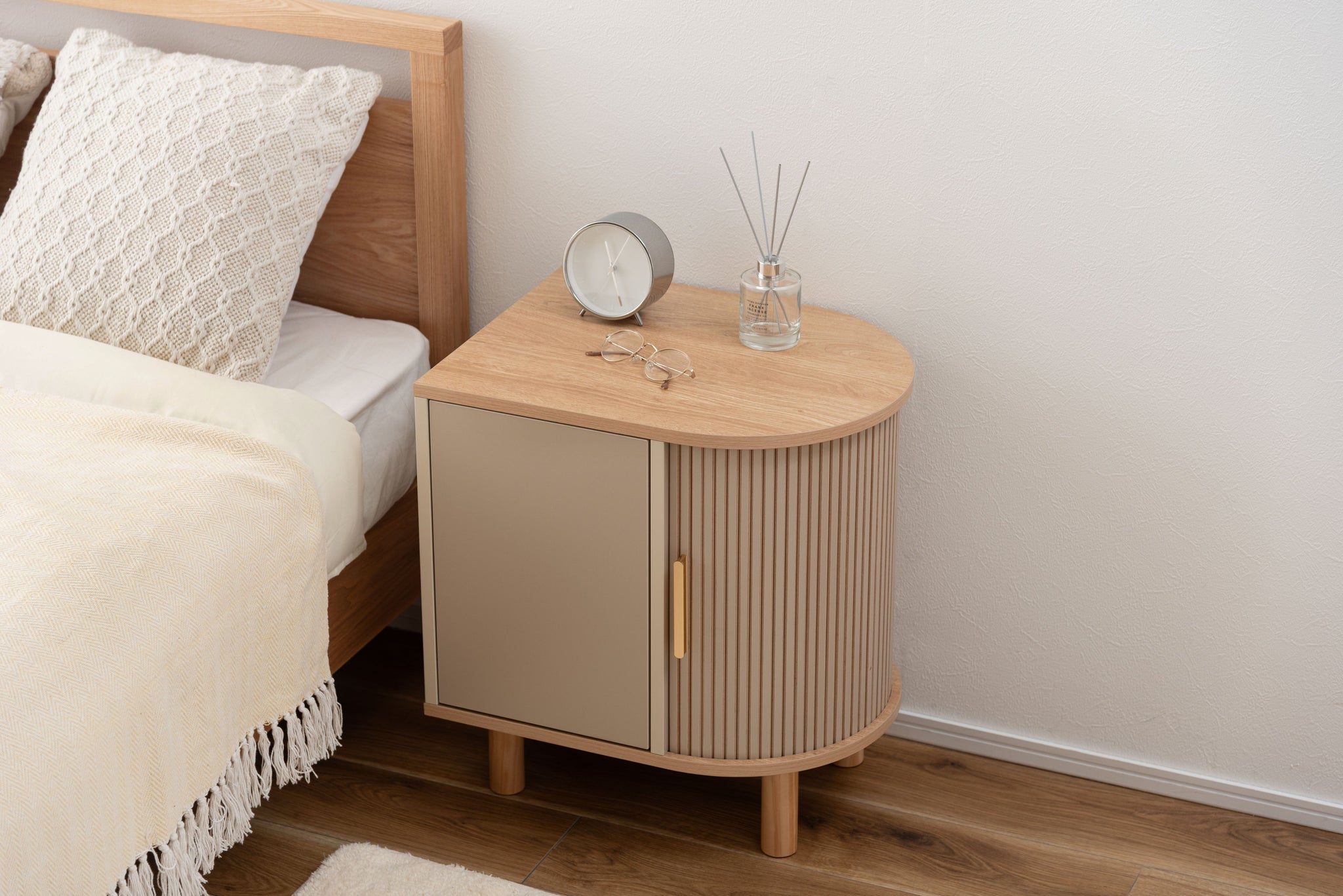 Side Cabinet Beige