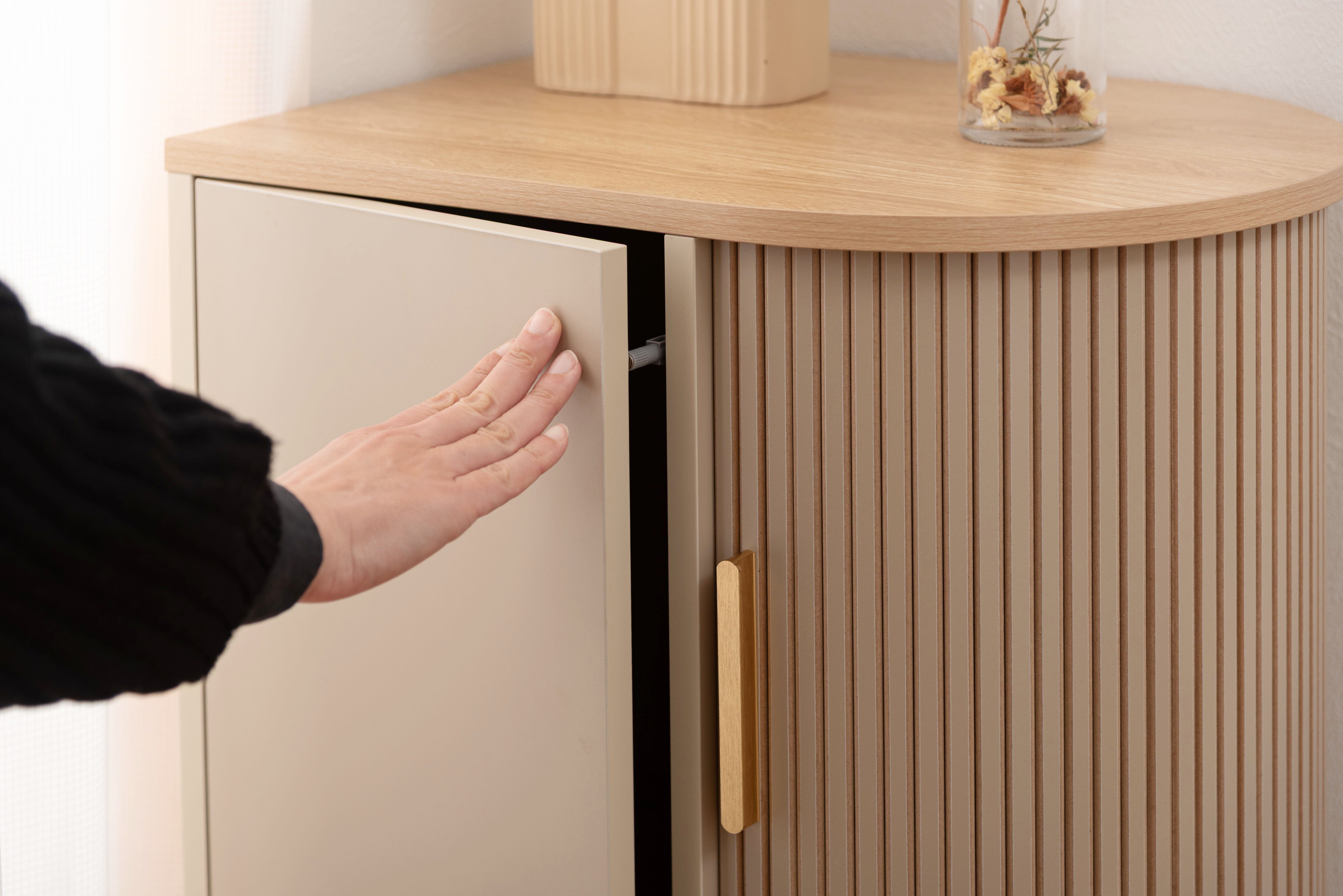 Side Cabinet Beige