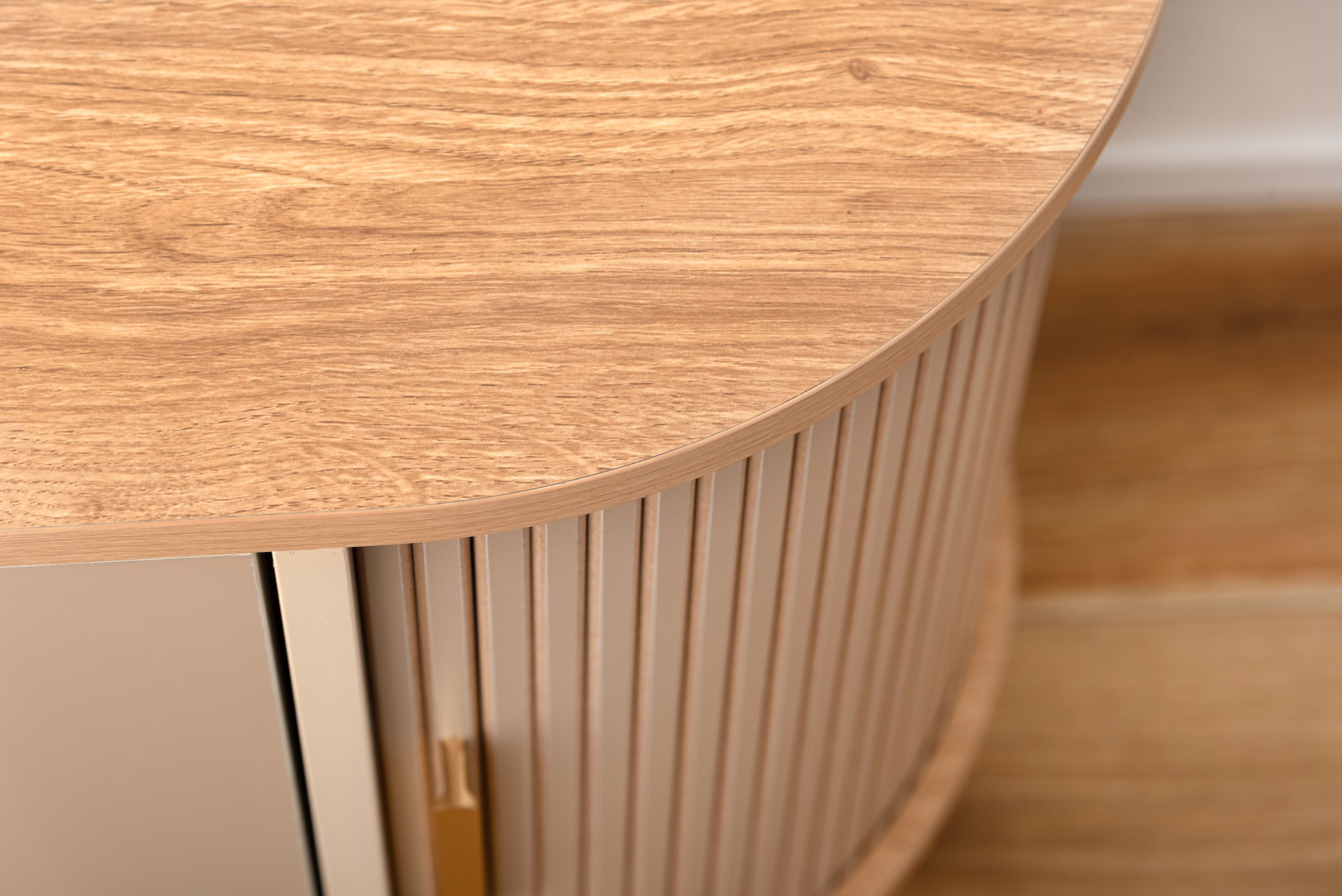 Side Cabinet Beige