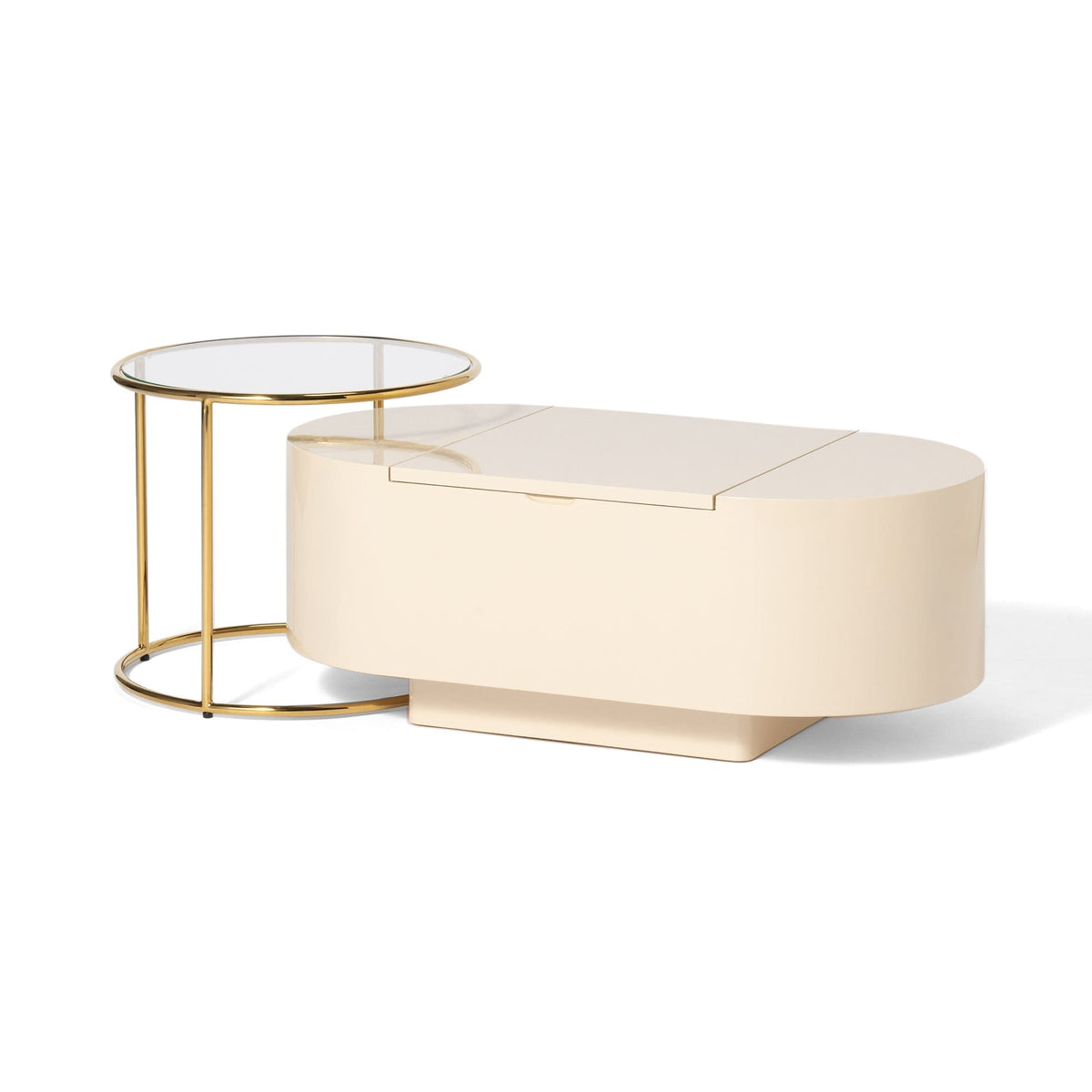 Eclat Nesting Tables Gold