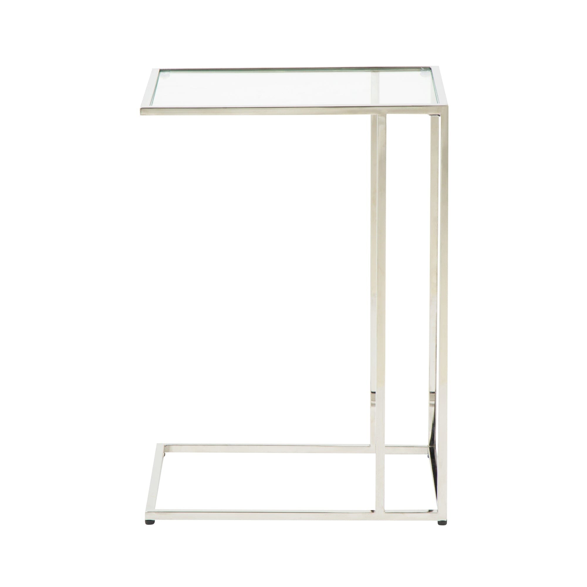 Reine Side Table Silver