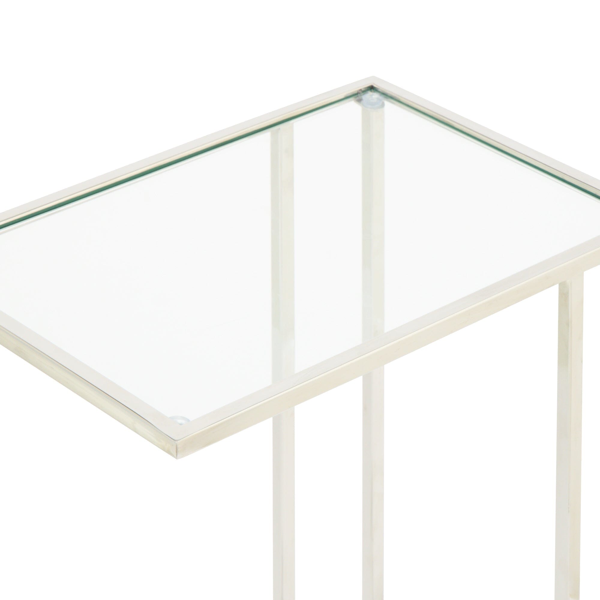 Reine Side Table Silver
