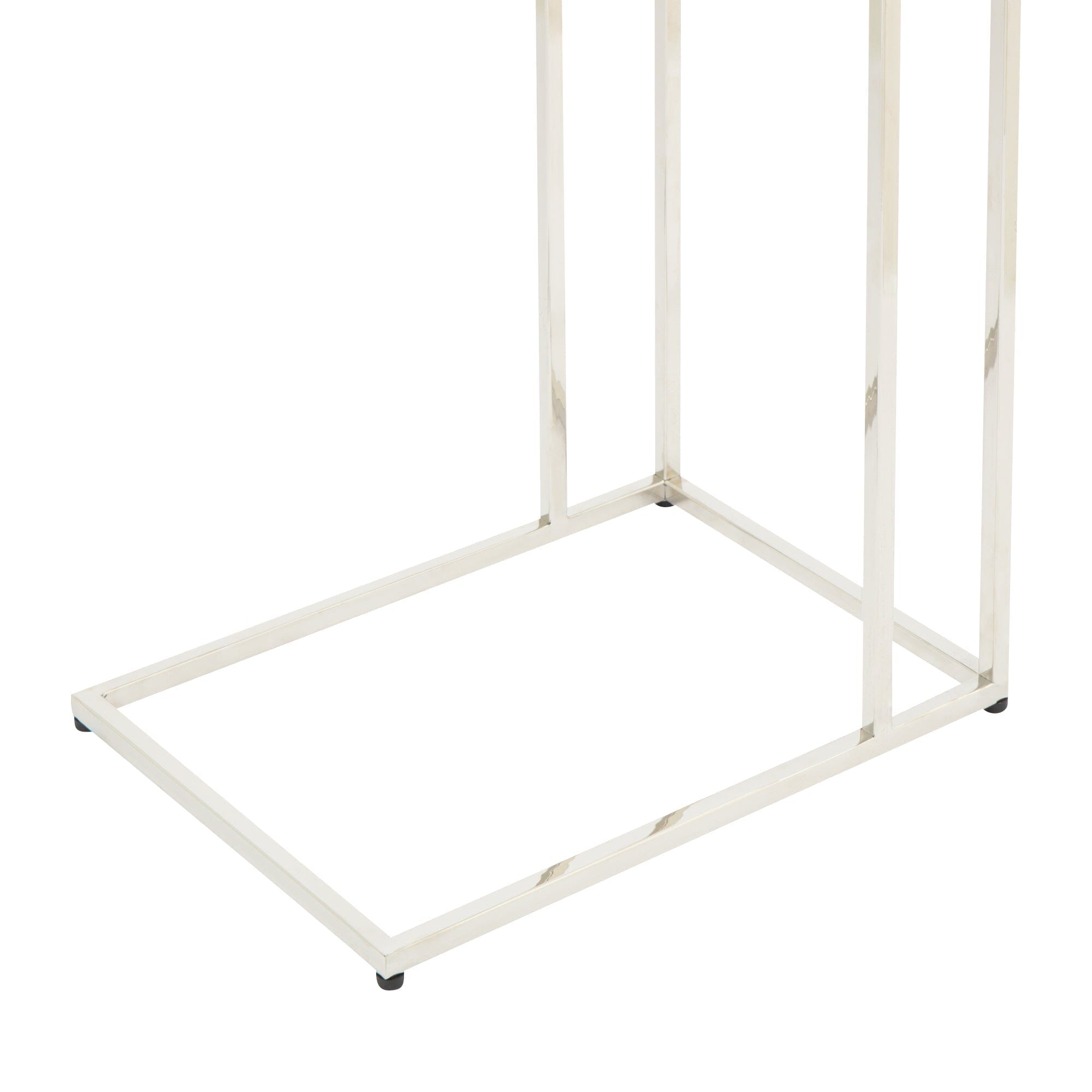 Reine Side Table Silver