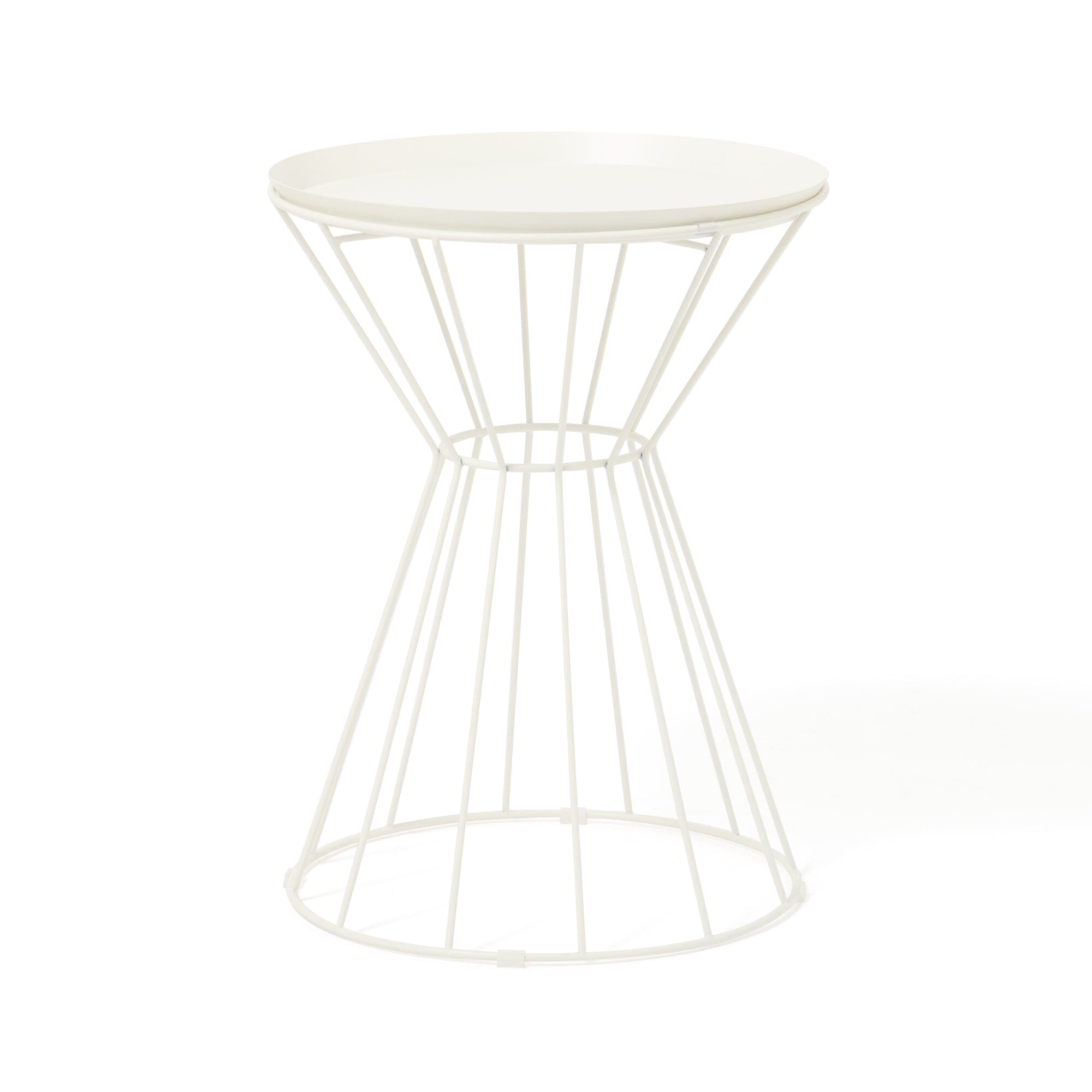 Torazo Side Table White