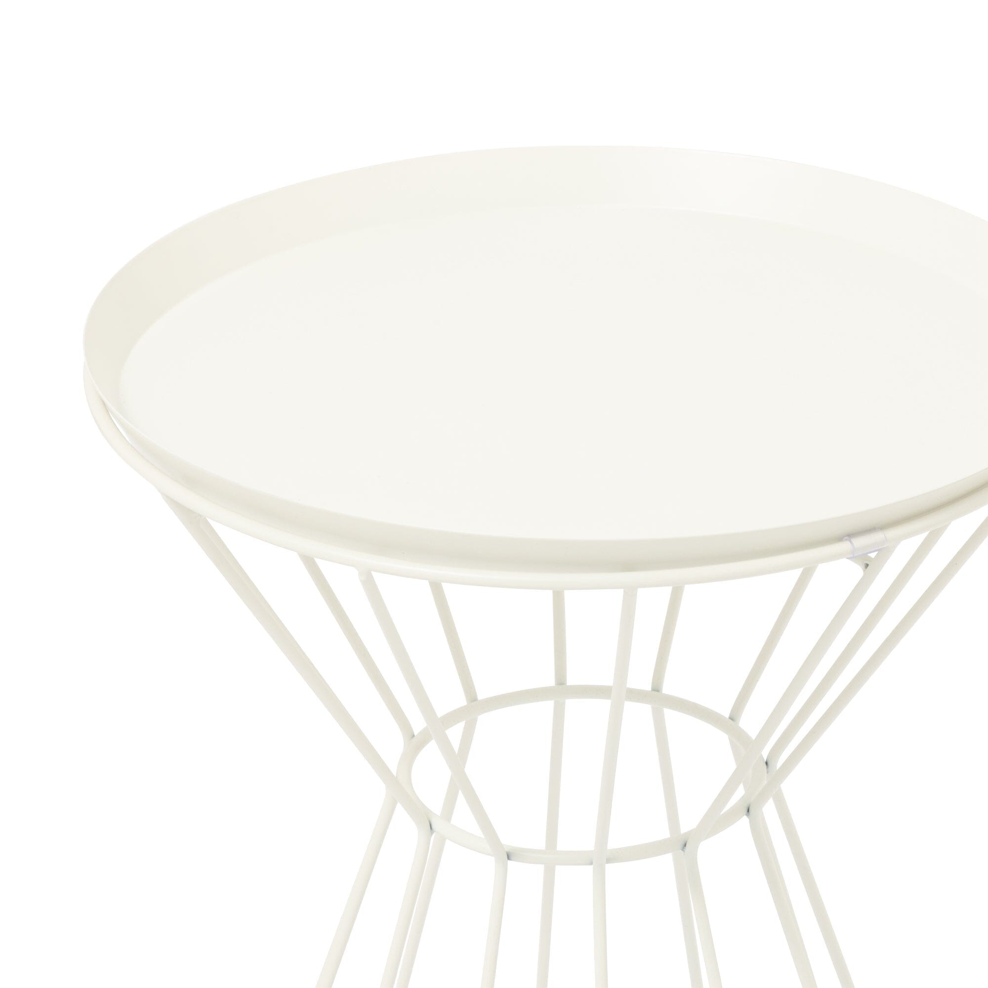 Torazo Side Table White