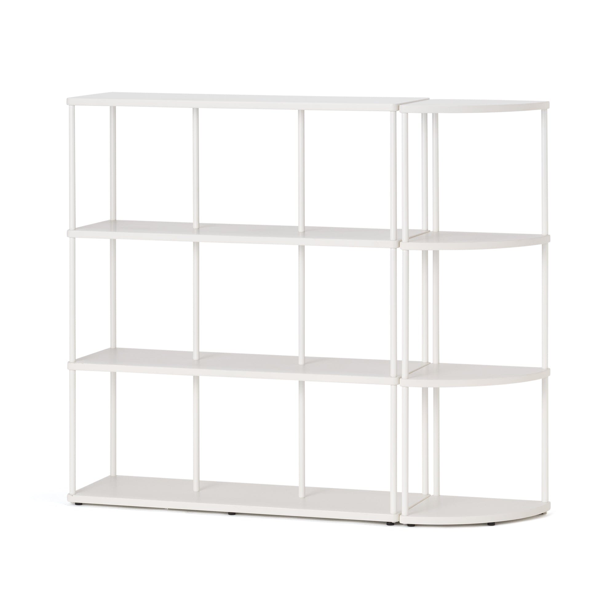 Liet Shelf Small 4-Tier White