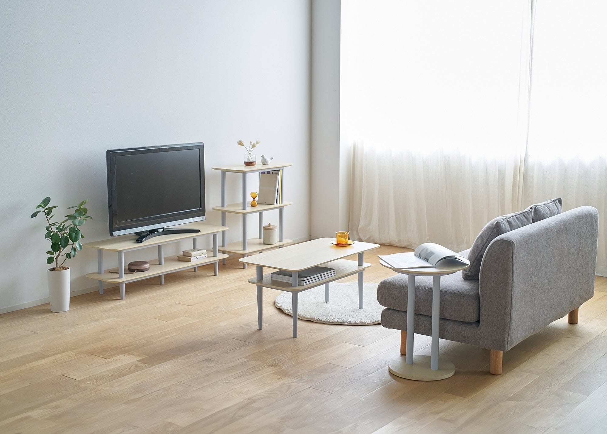 Log  Shelf