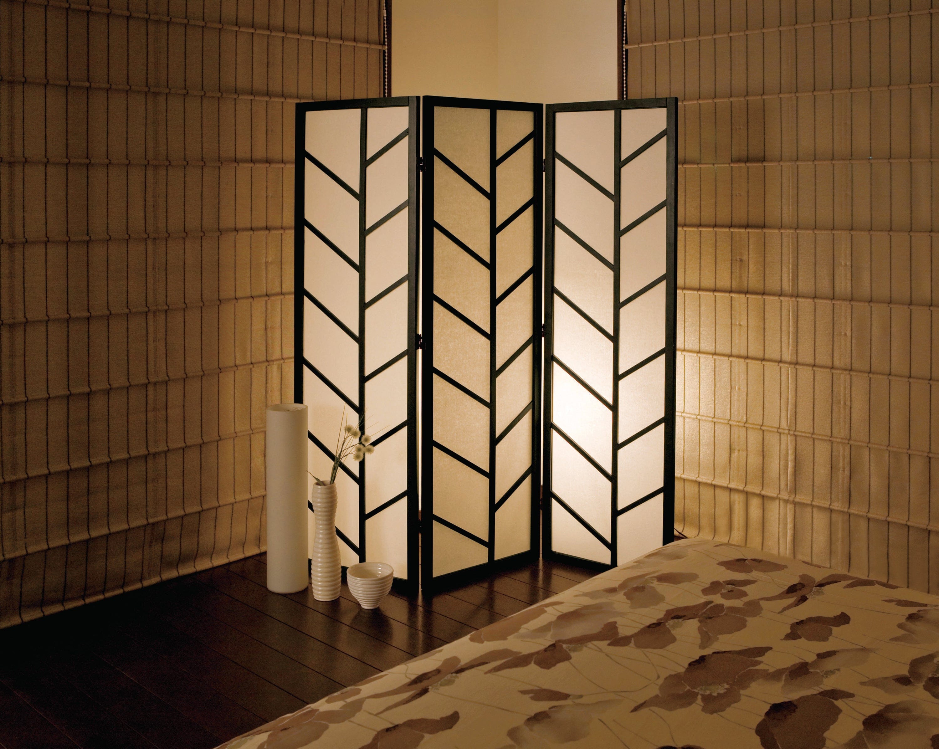 Wood Partition Brown