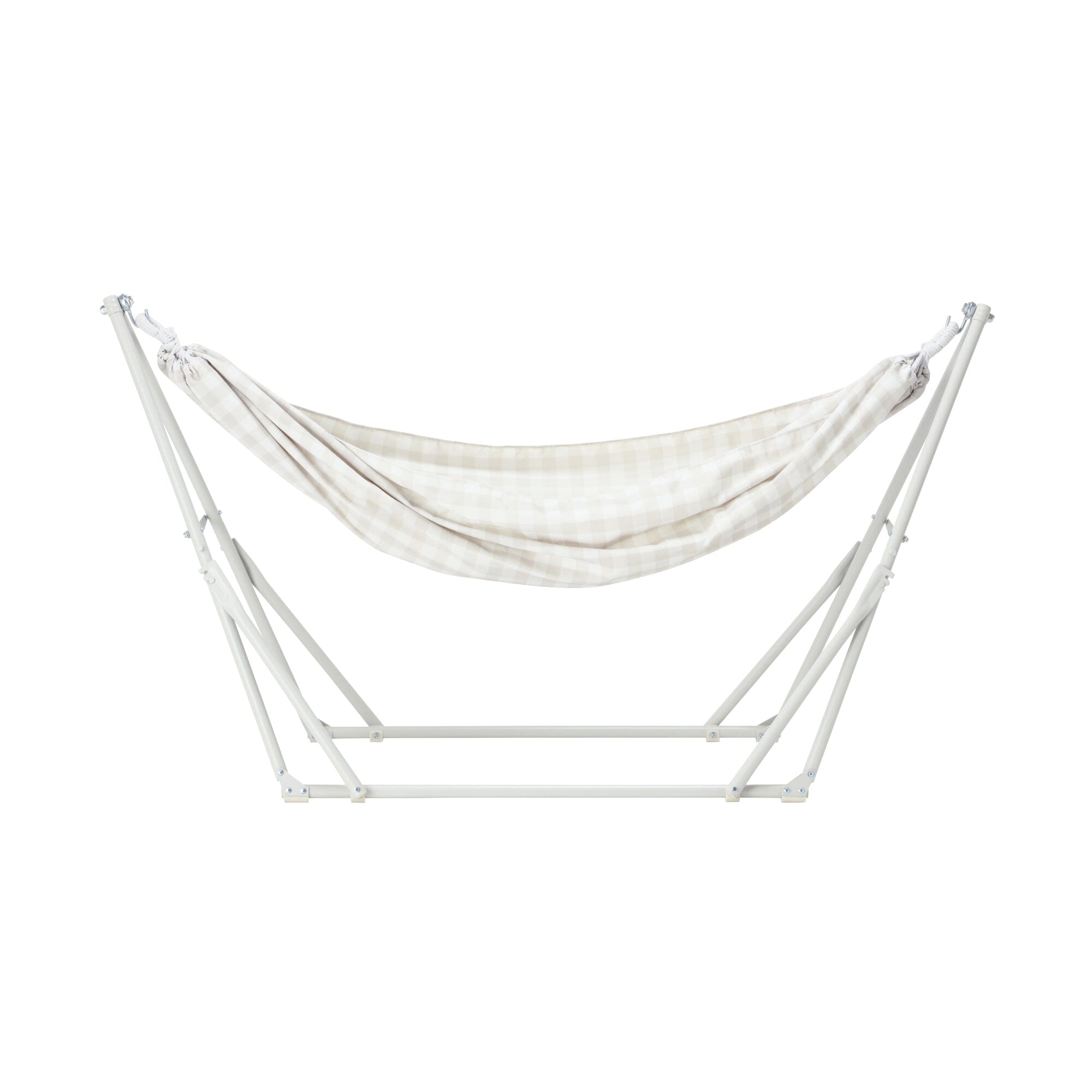 Levent 3Way Hammock Check Beige X White