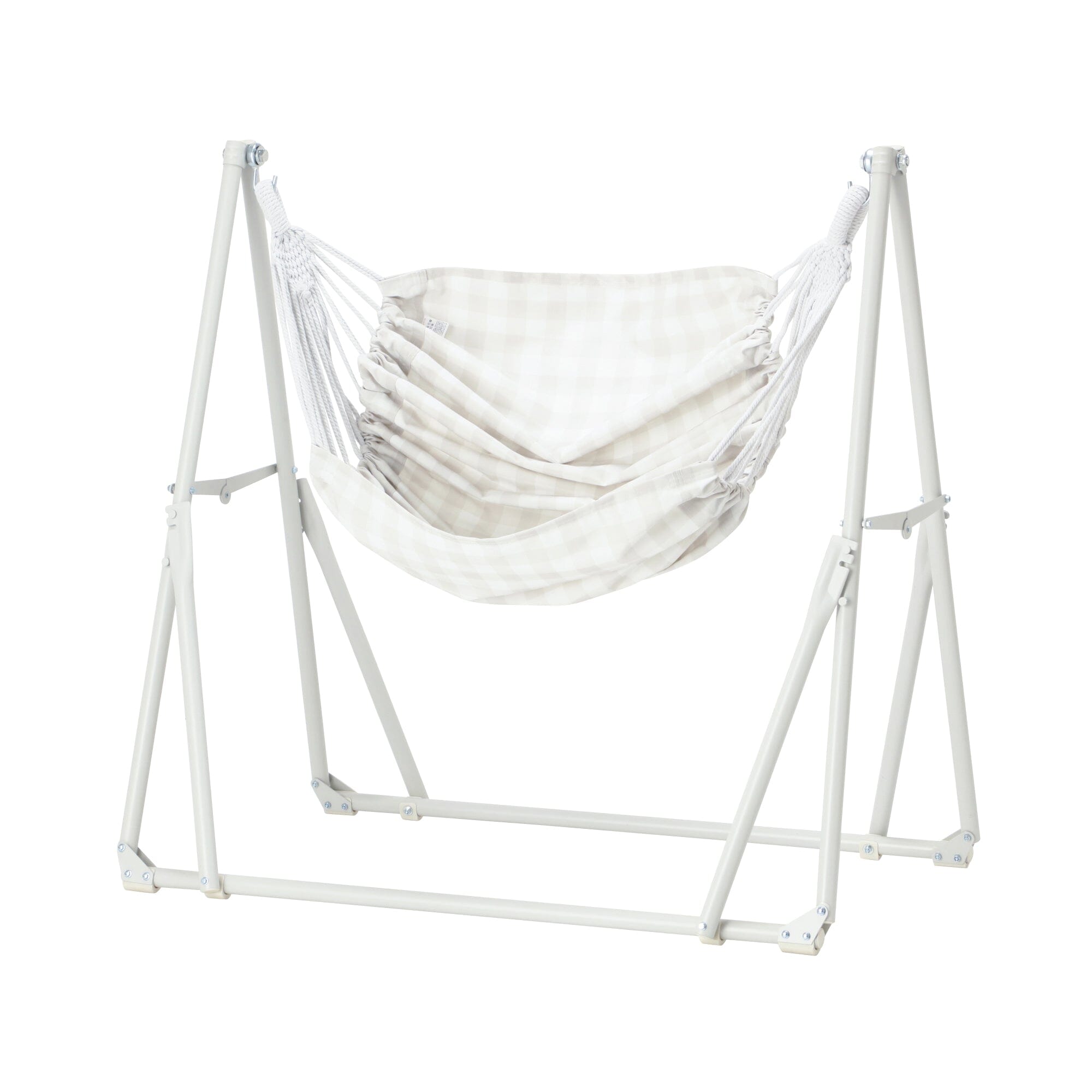 Levent 3Way Hammock Check Beige X White