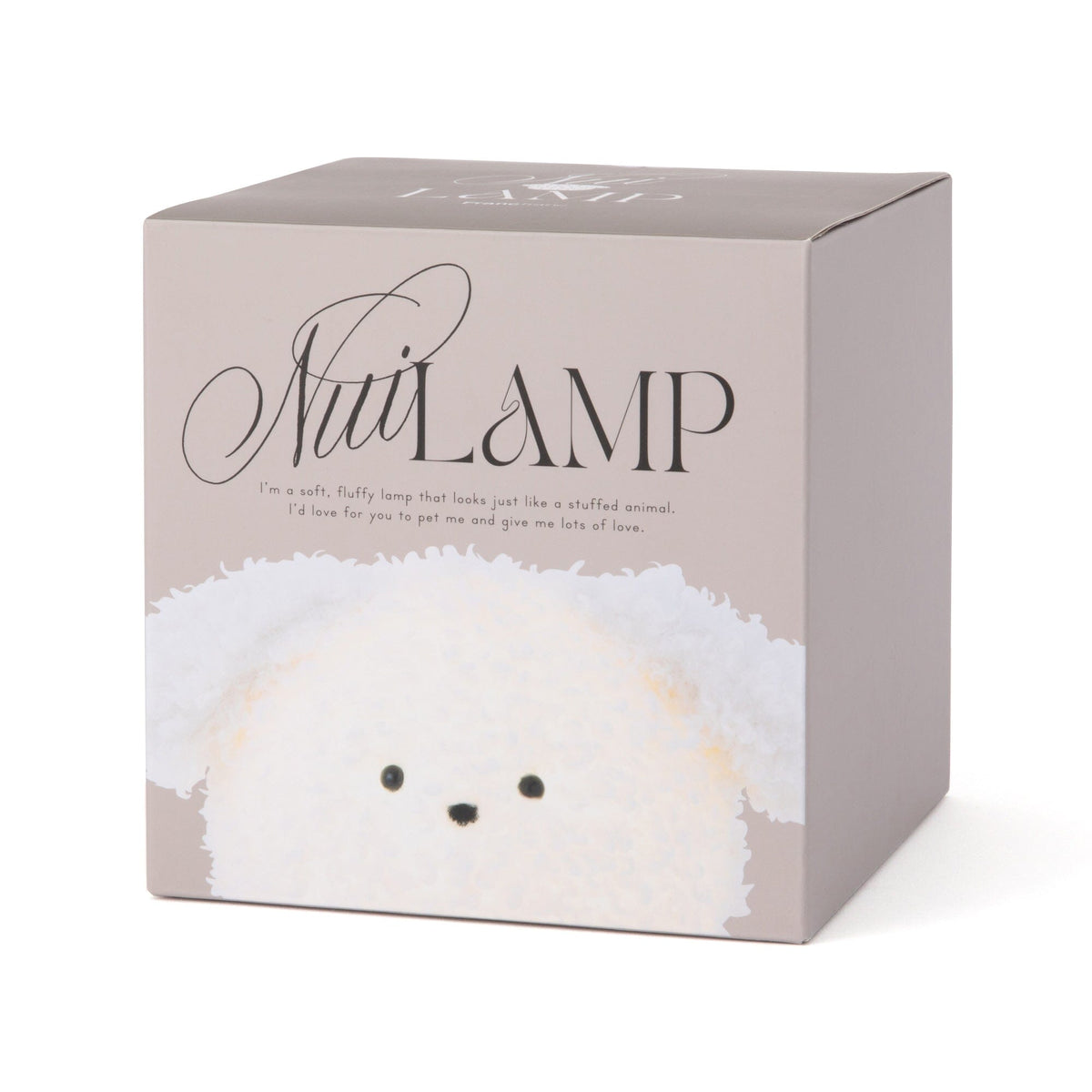 Nui Lamp Dog Ivory