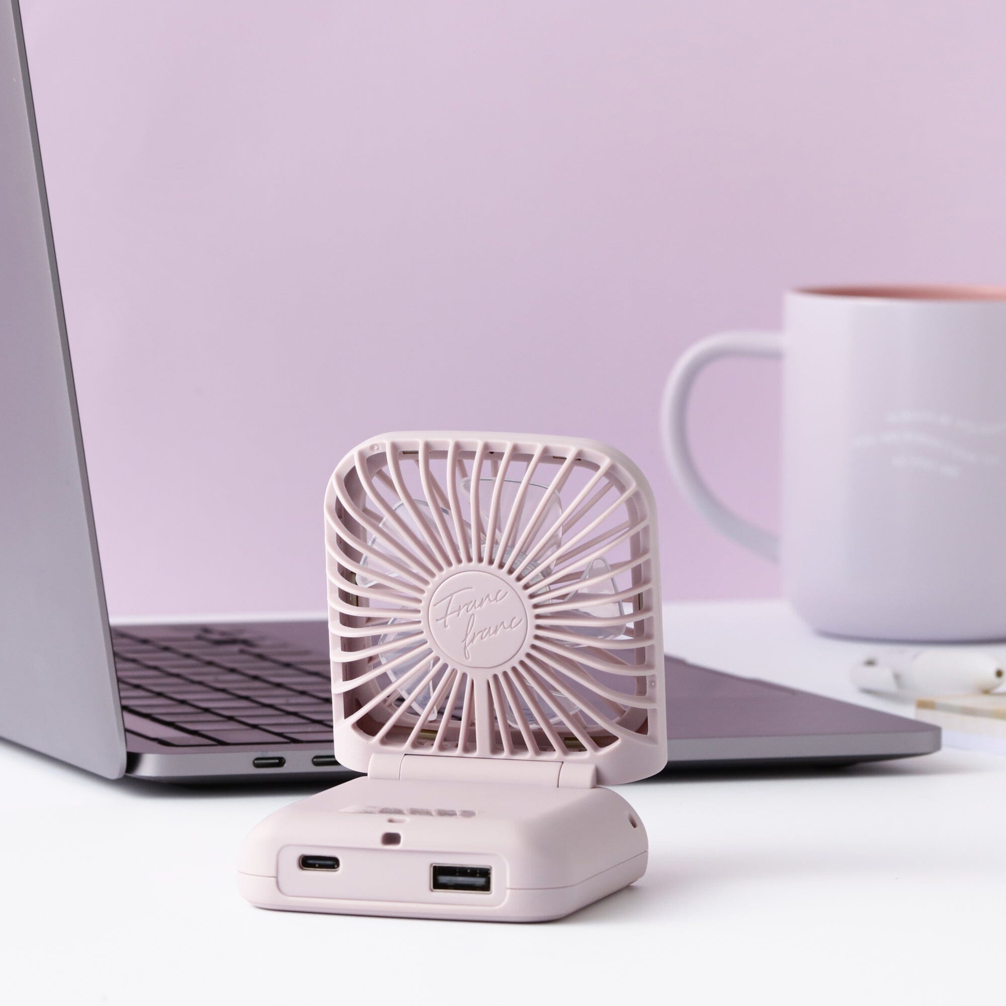 Frais Smart Handy Fan Matte Pink