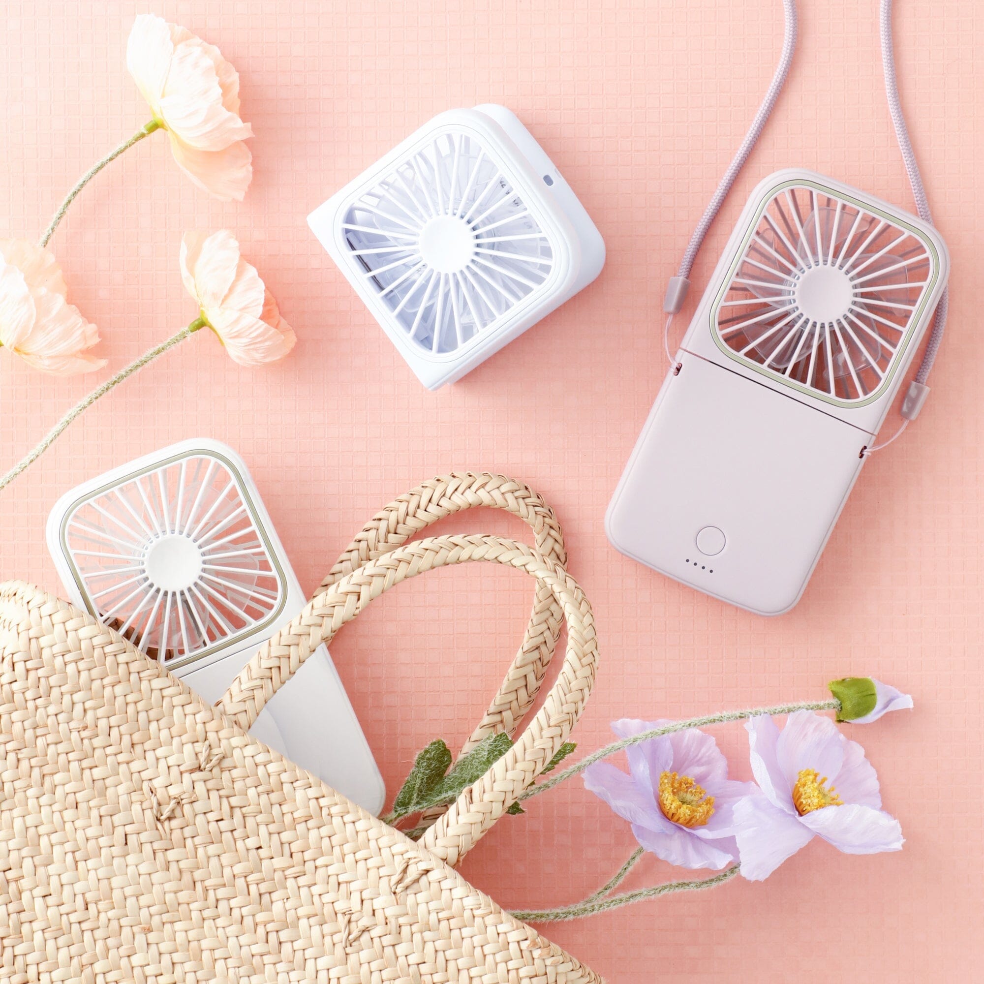 Frais Smart Handy Fan Matte Pink