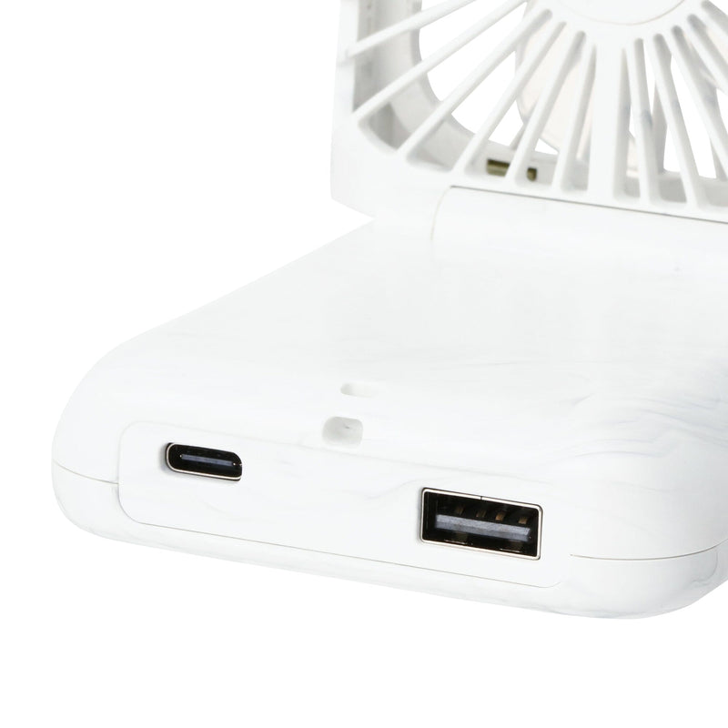 Frais Smart Handy Fan Marble White