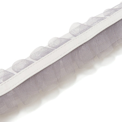 FRAIS Neck Strap Tulle Grey