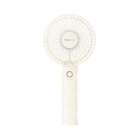 Frais Handy Fan Wave Pearl White
